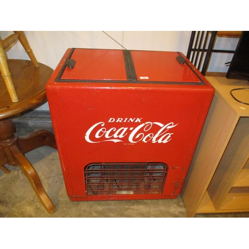 497 - Vintage Coca Cola Kelvinator Fridge, not working