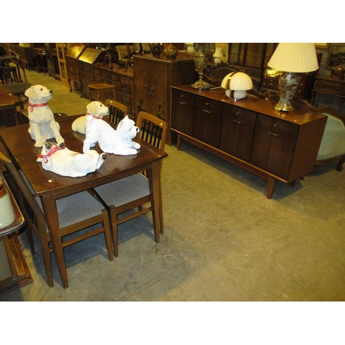 578 - Mid 20th Century Mahogany 6 Piece Dining Room Suite