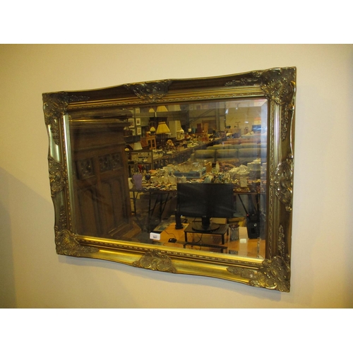 597 - Gilt Frame Wall Mirror, 65x90cm