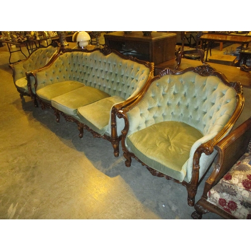 620A - Italian Design 3 Piece Lounge Suite