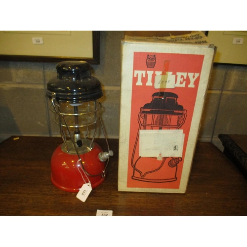 102 - Tilley Lamp with Box