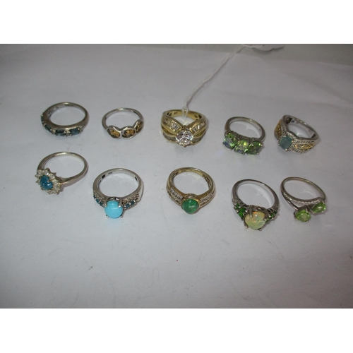 Ten Silver Rings