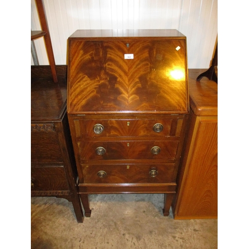 362 - Reproduction Mahogany Bureau, 53cm