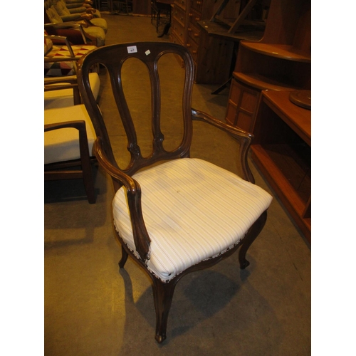 417 - French Style Occasional Arm Chair