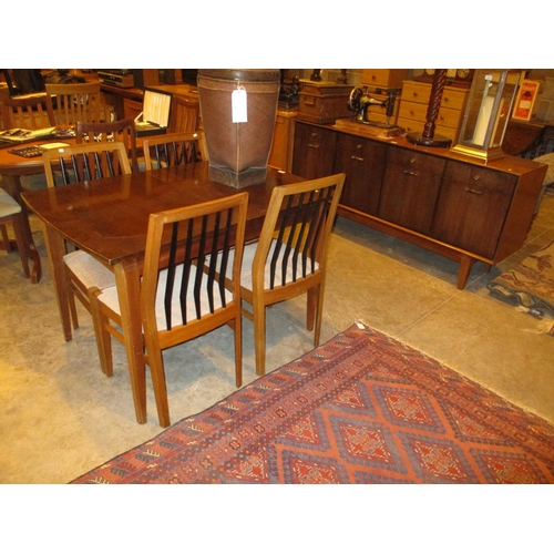 479 - DISPOSED - Mid 20th Century Mahogany 6 Piece Dining Room Suite