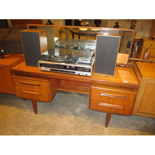 481 - G Plan Mid 20th Century Teak  Dressing Table, 152cm