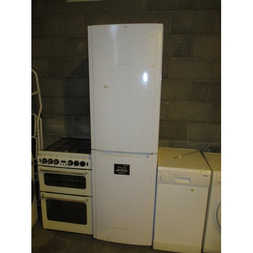 516 - Hotpoint Tall Fridge Freezer