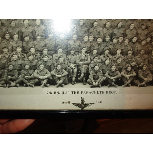 151 - Pair of Vintage Photographs of Soldiers and a Photograph of 7th Bn The Parachute Regiment 1944