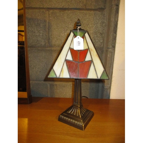 117 - Tiffany Style Table Lamp