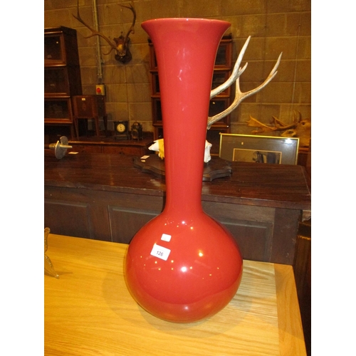 126 - Tall Pottery Vase, 58cm