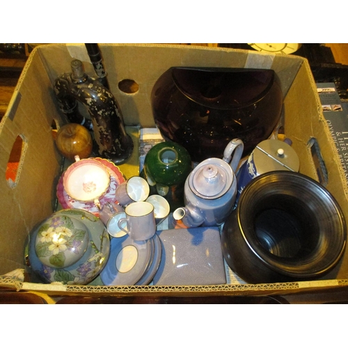 210 - Box of Decorative Ceramics, Glass etc