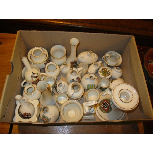 213 - Collection of W H Goss Crested China