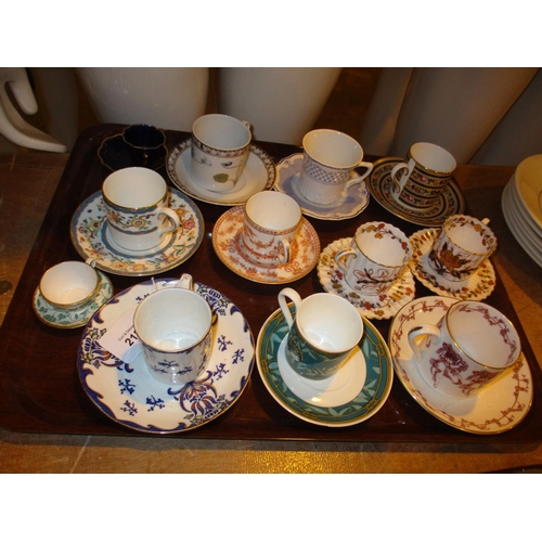 218 - Collection of Cabinet Cups and Saucers