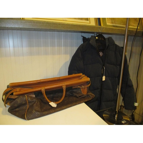 251 - LV Style Holdall and Canada Goose Style Coat