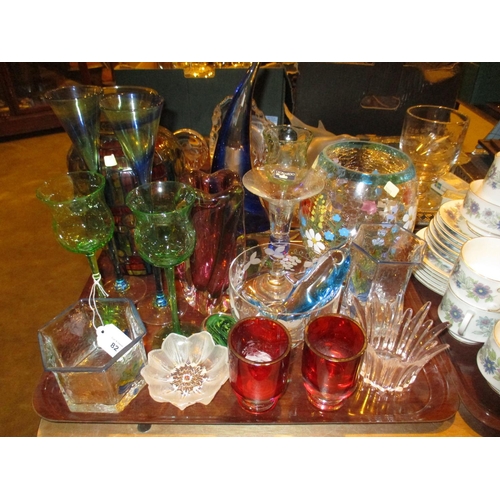 82 - Selection of Glasswares