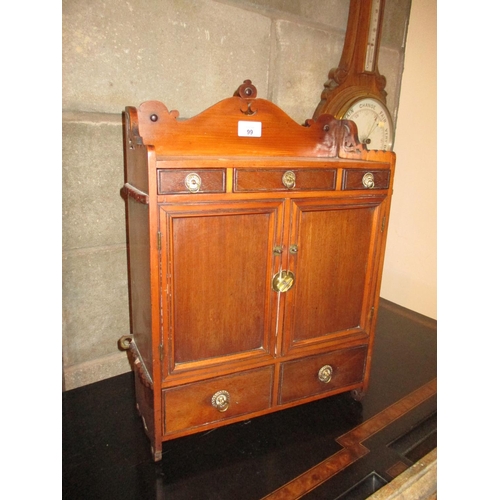 99 - Victorian Smokers Cabinet