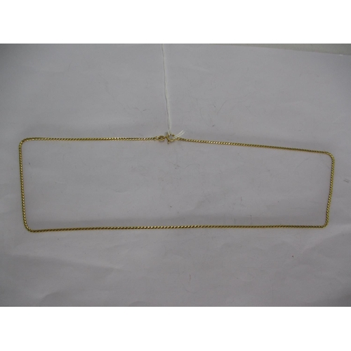 384 - 18ct Gold Necklace, 7.8g