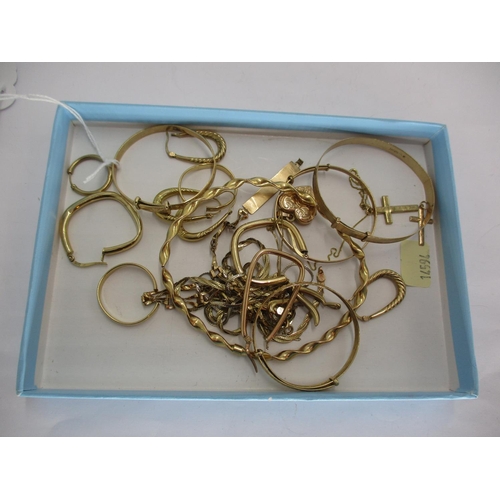 392 - Quantity of 9ct Gold etc, 32.6g