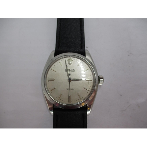 395 - Gents Watch The Dial Marked Rolex Oyster Royal Precision, WE DO NOT KNOW IF THIS WATCH IS AUTHENTIC