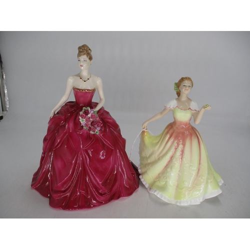 420 - Royal Doulton Deborah HN3644 and Coalport Grand Finale 850/7500