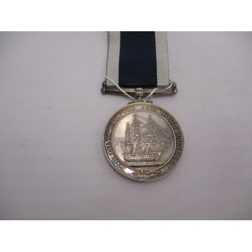 445 - Royal Navy Long Service and Good Conduct Medal to FX. 772499 K.A. Pryce P.O.A.F. HMS Condor