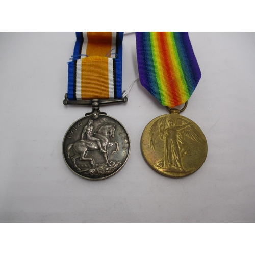 457 - Two WWI Medals to 167063 GNR. J.D. Tyrrell R.A.