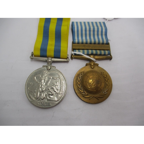 469 - British and UN Korea Medals to C/SMX 834575 N. Bowles L. WTR. R.N.