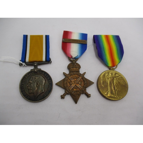 478 - Three WWI Medals to 5965 Pte. P. Whiddett R.A.M.C