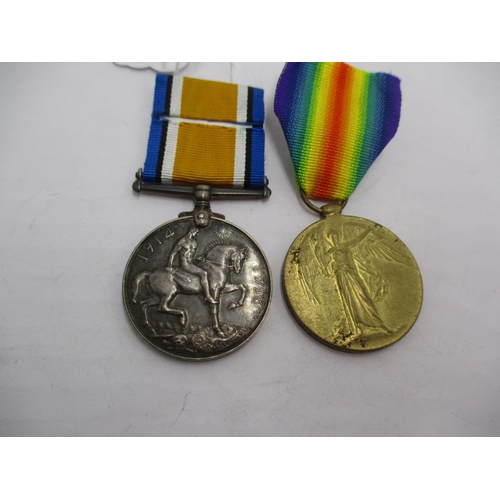 483 - Two WWI Medals to 2703 Pte. J. Mcdougall R. Highrs.