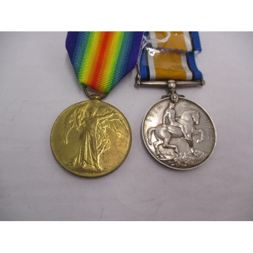 484 - Two WWI Medals to 177014 GNR. J.B. Howie R.A.