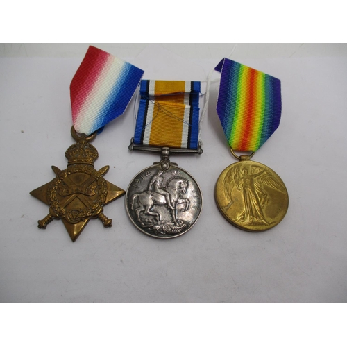 496 - Three WWI Medals to 71499 DVR. J. Mitchell R.A.