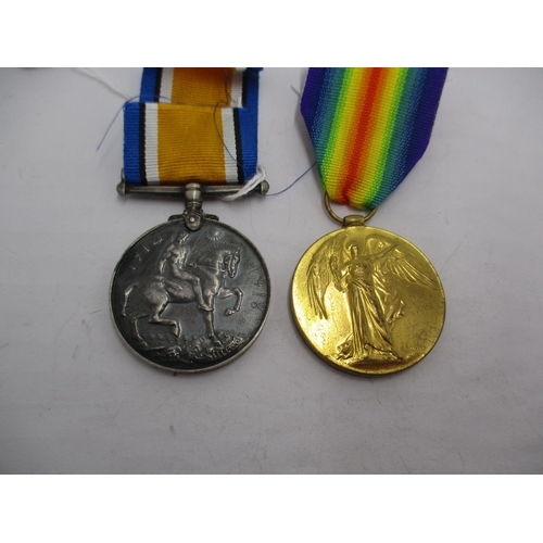 498 - Two WWI Medals to 50903 DVR. F. Gallow R.E.