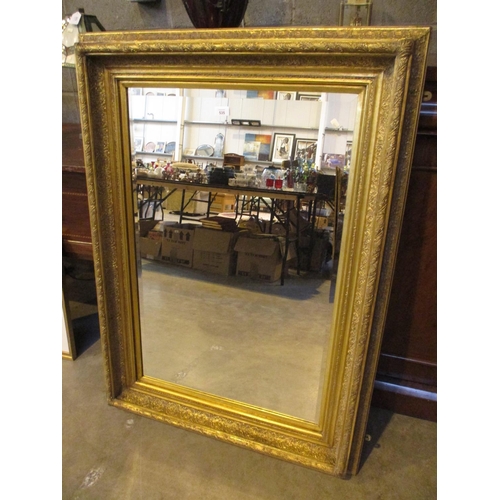 535 - Victorian Style Gilt Frame Wall Mirror, 85x117cm