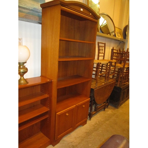 551A - Tall Teak Bookshelves, 80cm