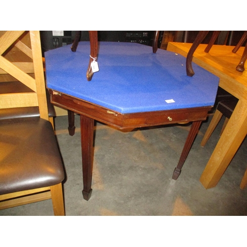 570 - Early 20th Century Mahogany Games Table, 93cm