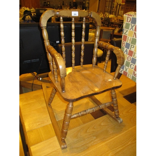 574 - Childs Rocking Chair