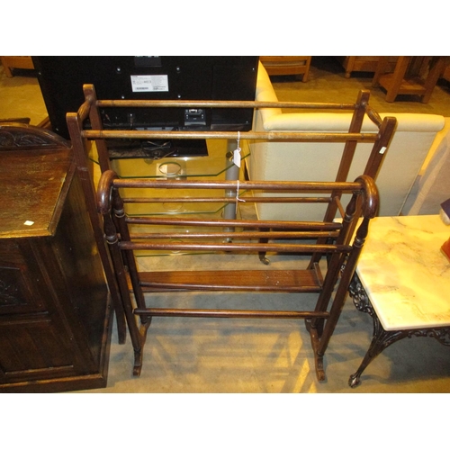 600 - Two Vintage Towel Rails