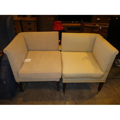 610 - Pair of Corner Chairs