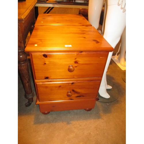 645 - Pair of Pine Bedside Chests