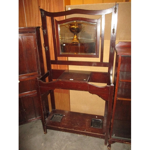 681 - Early 20th Century Hallstand, 91cm