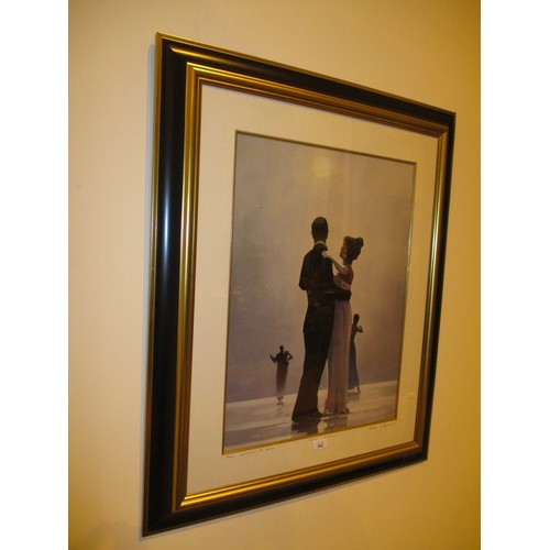 542 - Jack Vettriano, Signed Print, Dance Me To The End of Love