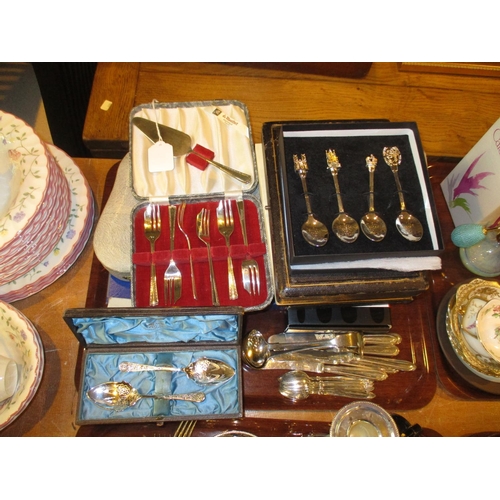 164 - Cased and Loose Cutlery