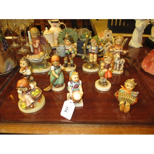 174 - Ten Hummel Figures