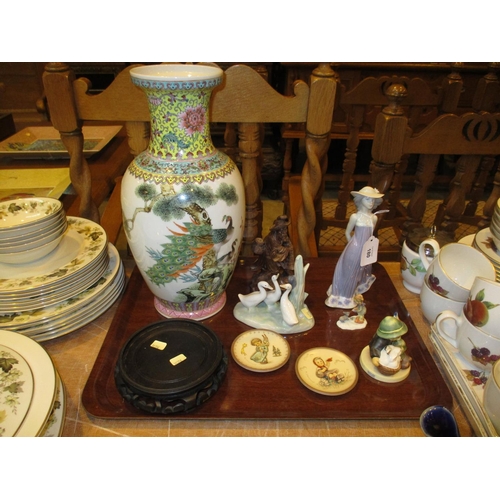 180 - Chinese Porcelain Vase, Goebel, Lladro etc