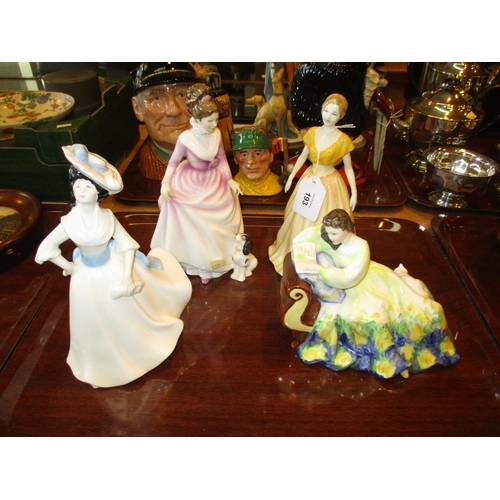 193 - Four Royal Doulton Figures