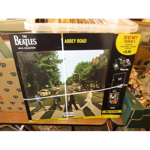 213 - De Agostini The Beatles Vinyl Collection 1-23, includes 2x14 and 2x13