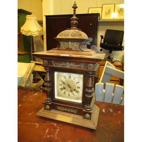 255 - Victorian J. Unghans Mantel Clock