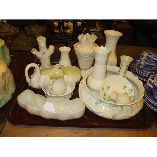 73 - Collection of Belleek China