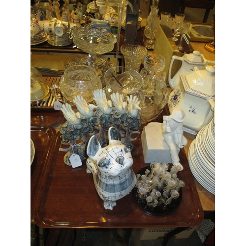 95 - Decorative Pottery and Glasswares