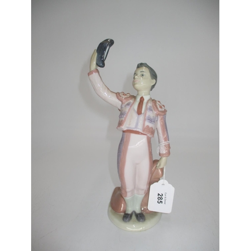 285 - Lladro Little Matador, No. 0617 with Box